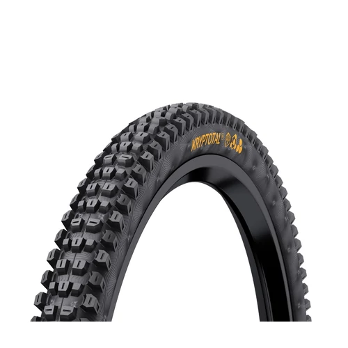 Continental MTB kerékpáros külső gumi 65-622 Kryptotal-F Trail Endurance 29x2,6, hookless felni kompatibilis, tubeless ready, fekete/fekete, hajtogathatós, előre