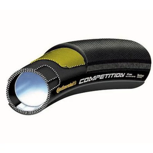 Continental tömlős gumiabroncs kerékpárhoz 28x25mm Competition TT fekete/fekete, Skin