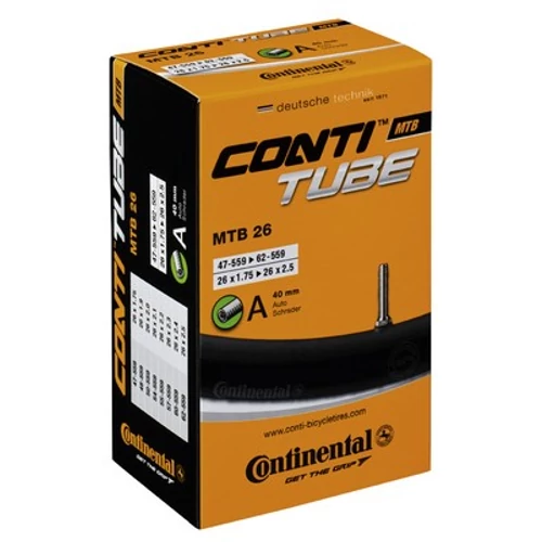 Continental belső tömlő kerékpárhoz 50/62-305/349 Compact 16 wide D26 dobozos
