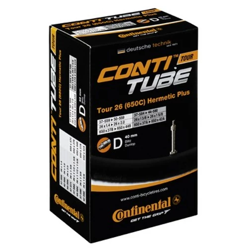 Continental belső tömlő kerékpárhoz 47/62-559 Tour 26 wide Hermetic Plus D40 dobozos