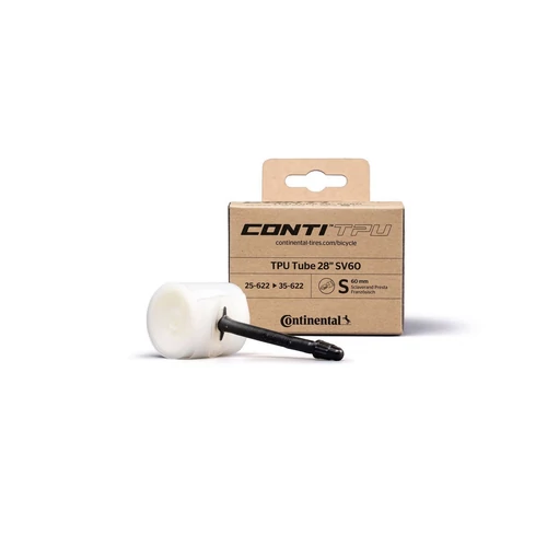 Continental kerékpáros TPU belső 25/35-622 TPU 28" S100 dobozos (Egységkarton: 25 db)
