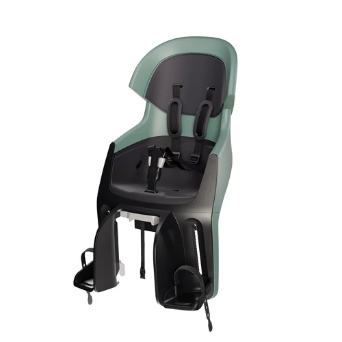 Bobike hátsó gyerekülés EXCLUSIVE Evolve maxi, csomagtartóra szerelhető, dönthető, magasságban állítható extra fejtámasszal és rugós csillapítással, borsmenta