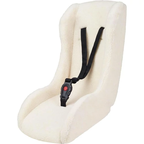 Polisport ülésszűkítő Mini Pelican, kerékpáros utánfutókhoz, babakocsikhoz, cargo kerékpárokhoz, szintetikus polár huzattal, 3 pontos biztonsági övvel