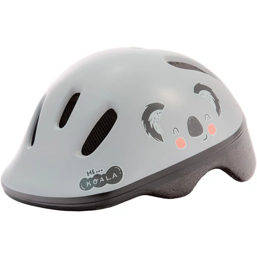 Polisport kerékpáros gyerek sisak Koala szürke/mintás, XXS (44-48 cm)