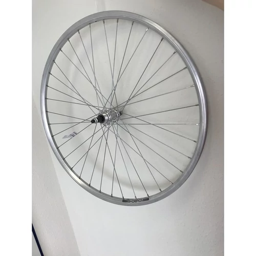 RODI MTB hátsó kerék 26" ECO Skorpion, 559x19C, 36ly. natúr felni, menetes agy, V-fékes FM31 normál tengely, galvanizált küllők, ezüst agy