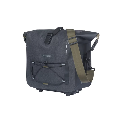 Basil csomagtartó táska Navigator Storm Trunkbag MIK 2.0 adapterrel (TBA 70173), 13literes, szürke