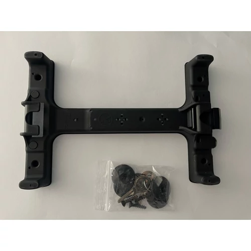 Basil táska/kosár adapter - Racktime Snap-it 2.0 zárható, segítségével levehetővé tehetők a táskák,kosarak (pl. a legtöbb Stevens, KTM, Scott, Gepida csomagtartókkal kompatibilis)