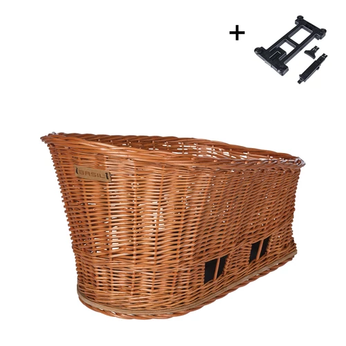 Basil kisállatszállító Pasja 45cm, MIK adapterrel (TBA 70171) (70170 csomagtartó adapter nem tartozék)