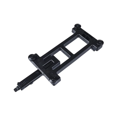 Basil táska/kosár adapter - MIK Adapter Plate 2.0, zárható, segítségével levehetővé tehetők a táskák,kosarak, kompatibilis MIK/MIK-HD (pl. Merida, Giant) vagy MIK Carrier Plate adapterrel (TBA 70173)