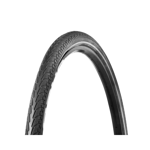 Vee Tire kerékpáros külső gumi 37-622 28x1,40 VRB292 Easy Street, 1,5 mm defektvédelemmel, reflektoros, fekete (B29266)