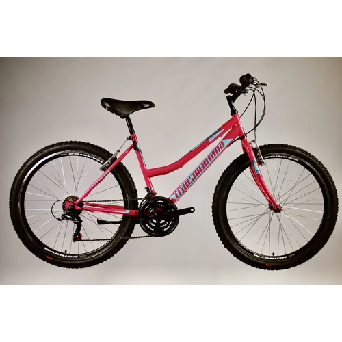 TransMontana MTB kerékpár 1.0 Revo női pink/kék 15