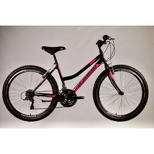 TransMontana MTB kerékpár 1.0 Revo női fekete/pink 17