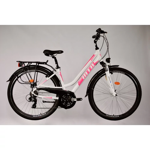 TransMontana Trekking kerékpár 2.0 Alu. NŐI 21seb. fehér/pink 19