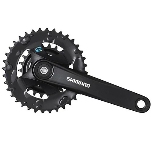 Hajtómű Shimano Altus 22/36 175mm 4-szögt fekete