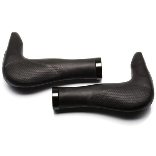 Kormány fogantyú Ergonomic fekete toldatos 150mm