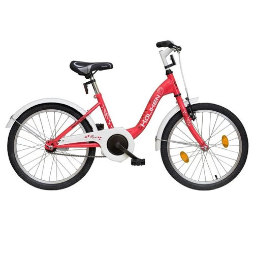 Kp Koliken 20" Eper kontrás gyerek kerékpár fém sárvédős