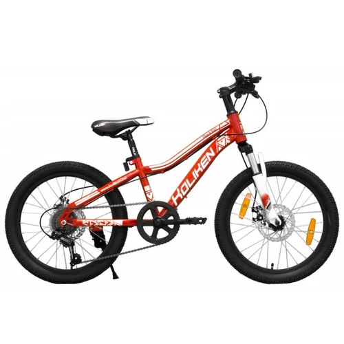 Kp Koliken 20" Rock Kid gyerek kerékpár piros/fehér 6 seb.