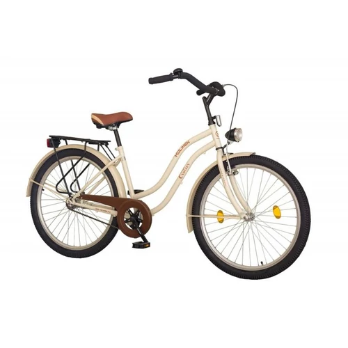 Kp Koliken 26" Cruiser túra női city városi kerékpár latte