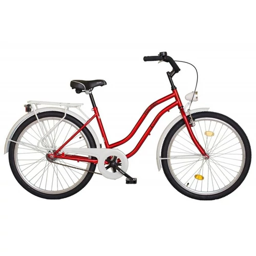 Kp Koliken 26" Cruiser Cosmo túra városi kerékpár bordó