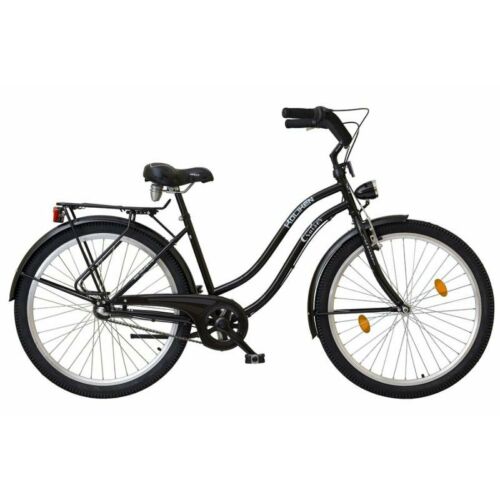Kp Koliken 26" Cruiser komfort N3 női városi kerékpár fekete