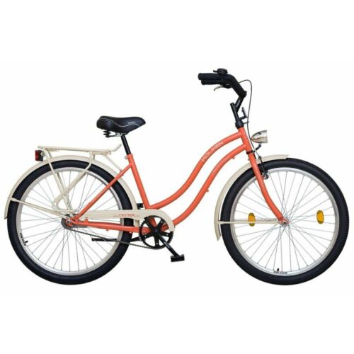 Kp Koliken 26" Cruiser Colour komf N3 női városi kerékpár narancs