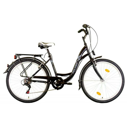 Kp Koliken 26" SweetBike SX6 városi kerékpár fekete