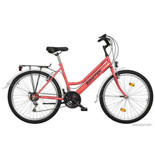 Kp Koliken 26" Biketek Oryx női városi kerékpár rozé