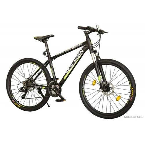 Kp Koliken 27,5" Terranex MTB kerékpár ffi fekete/zöld