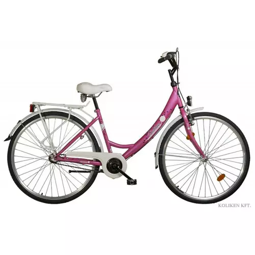 Kp Koliken 28" Jázmin városi kerékpár Nexus N3 női ciklámen