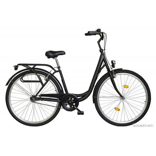 Kp Koliken 28" Ocean városi kerékpár kontrás fekete