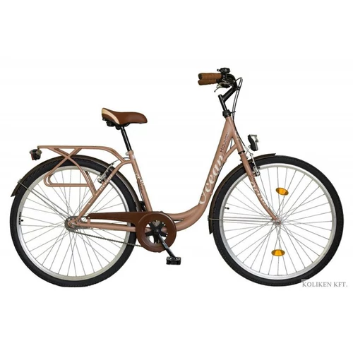 Kp Koliken 28" Ocean városi kerékpár kontrás latte