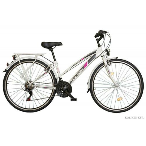 Kp Koliken 28" Gisu városi kerékpár RS35 női fehér/pink