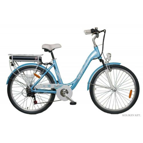 Kp Koliken 26" Pedelec City 8000 E-bike női kék
