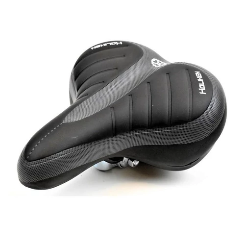 Nyereg rugós elastomer fekete N153F 250x210