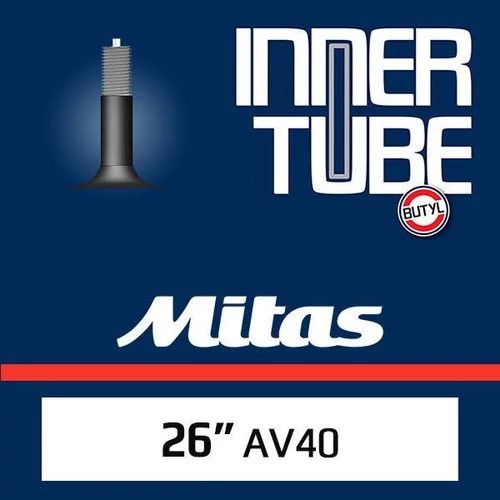 Tömlő 26×1,10/1,75 (28/47-559) AV40 Mitas