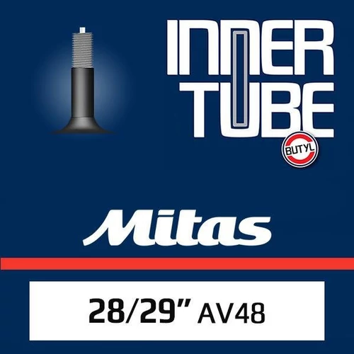 Tömlő 28/29×1,75/2,45 (47/62-622/635) AV48mm Mitas