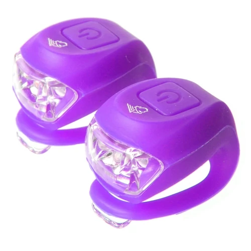 Villogó VELOTECH 2LED LILA