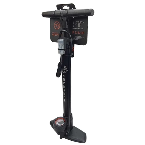 Velotech műhelypumpa nyomásmérős