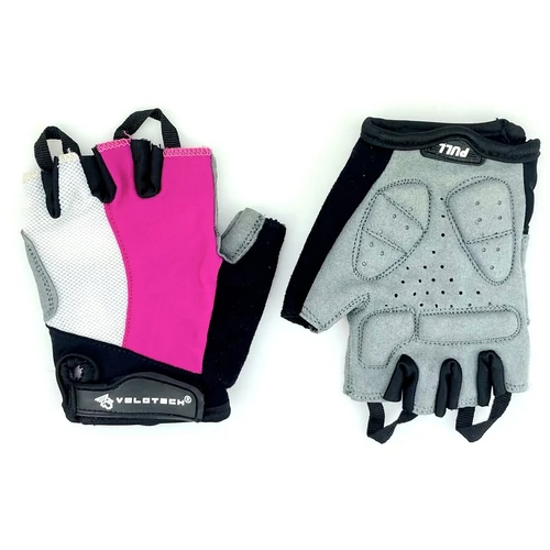 Kesztyű felnőtt rövid pink S/M