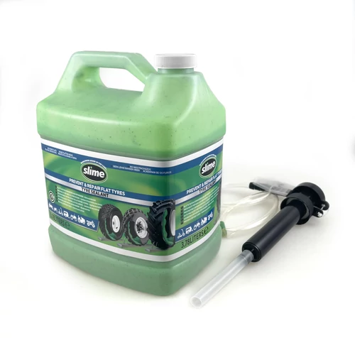 Defektgátló folyadék SLIME tubeless, 3,8l, töltő pumpával (43 kerék) (SDSB-1G/02) - 10206-5