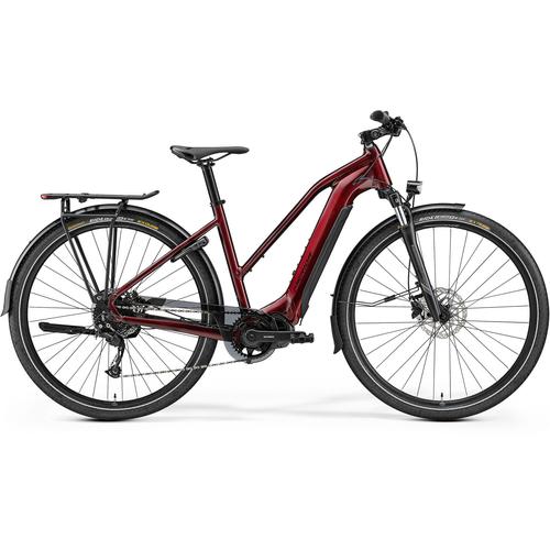 MERIDA 2022 eSPRESSO 400 S EQ NŐI BORDÓ/FEKETE