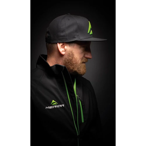 Sapka MERIDA SNAPBACK baseball fekete logo - 0366