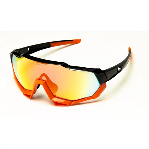 Szemüveg BIKEFUN STEALTH FEKETE/NARANCS