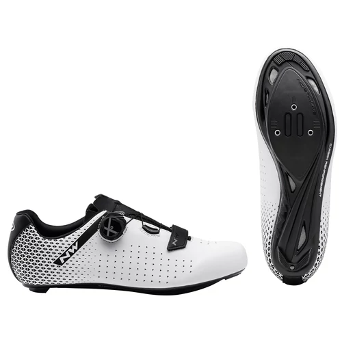 CIPŐ NORTHWAVE ROAD CORE PLUS 2 47 FEHÉR/FEKETE