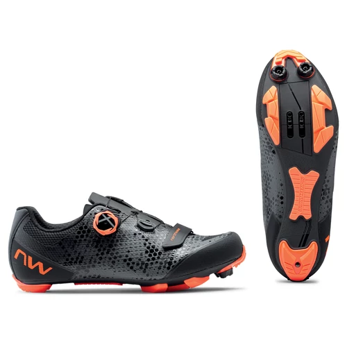 CIPŐ NORTHWAVE MTB RAZER 2 SZÜRKE/NARANCS