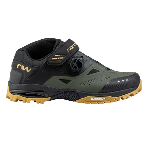 Cipő NORTHWAVE ALL TER ENDURO MID 2 ZÖLD/FEKETE