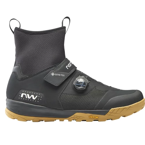 Cipő NORTHWAVE MTB KINGROCK PLUS GTX 38 téli, fekete/méz