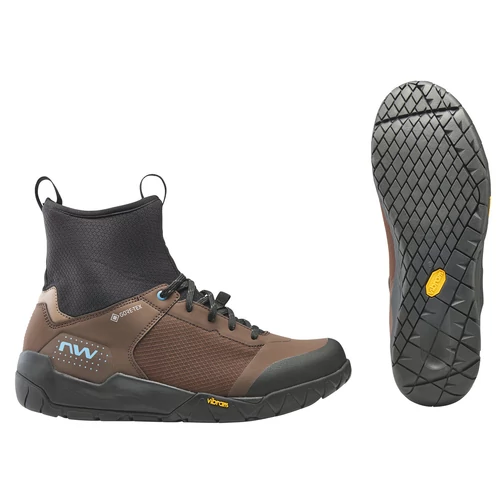 Cipő NORTHWAVE MTB MULTICROSS MID GTX FEKETE/BARNA