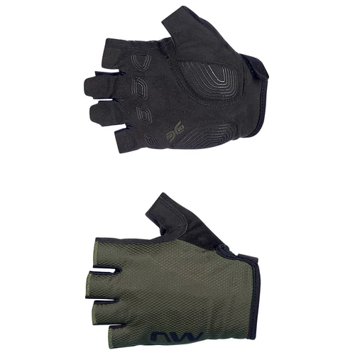 Kesztyű NORTHWAVE ACTIVE RÖVID ZÖLD/FEKETE