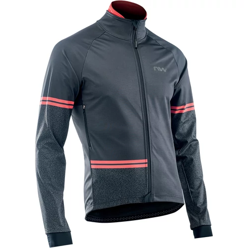 Dzseki NORTHWAVE téli EXTREME TP SZÜRKE/PIROS